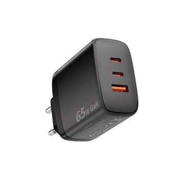FC11 GaN 65W 3 Port Fast Charger A+C+C - Divvow