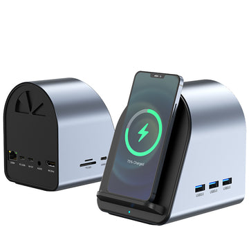 DK2211 11-in-1 15W Wireless Charging Docking Station - Divvow