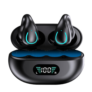 BEYYKQ71 Clip - On Noise - Cancelling BT5.3 Wireless Earphones - Divvow