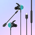 WEGM4 Gaming Earphones with RGB Light, Type-C - Divvow