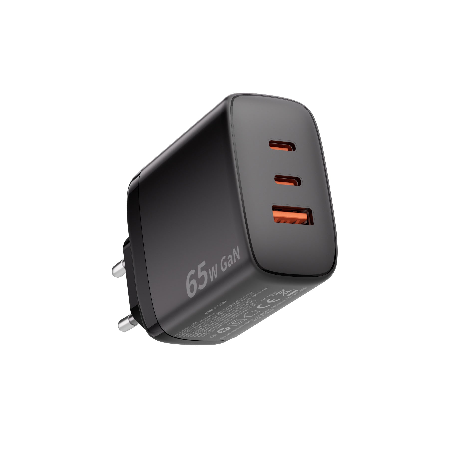 FC11 GaN 65W 3 Port Fast Charger A+C+C - Divvow