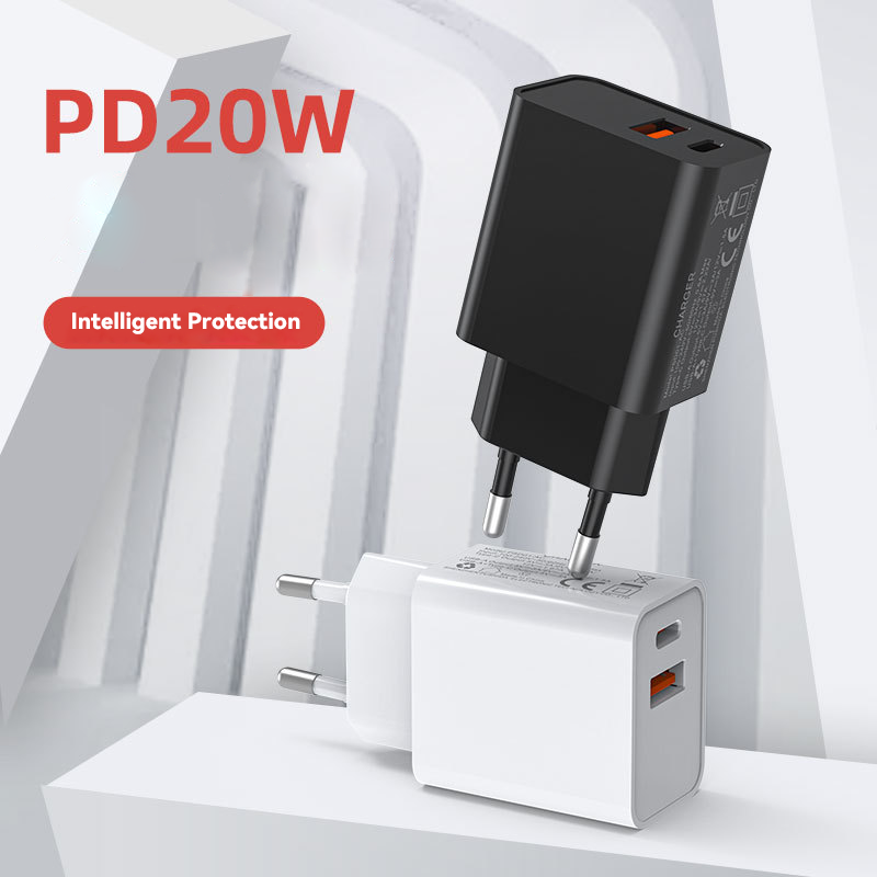 FC10 PD20W 2 Port Fast Charger A+C CE Certified - Divvow