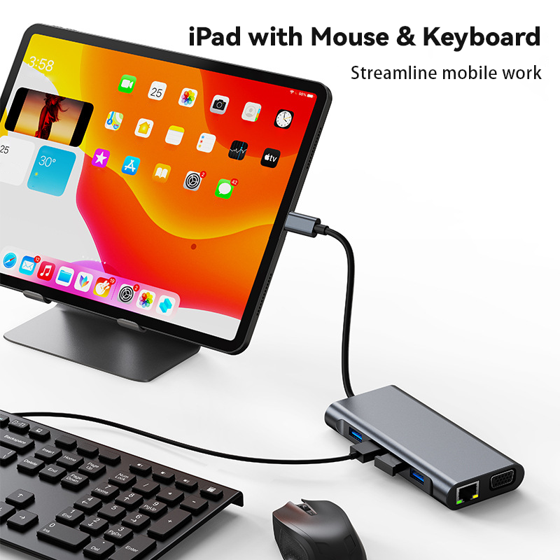 DK2110 11-in-1 Smart USB-C Dock with Ethernet - Divvow