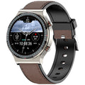 G08 Leather Medical-Grade ECG Smart Watch - Divvow
