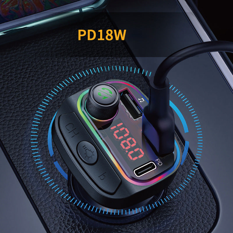 CAC14 CAC15 Car Charger LED Bluetooth MP3 Player FM Transmitter - Divvow