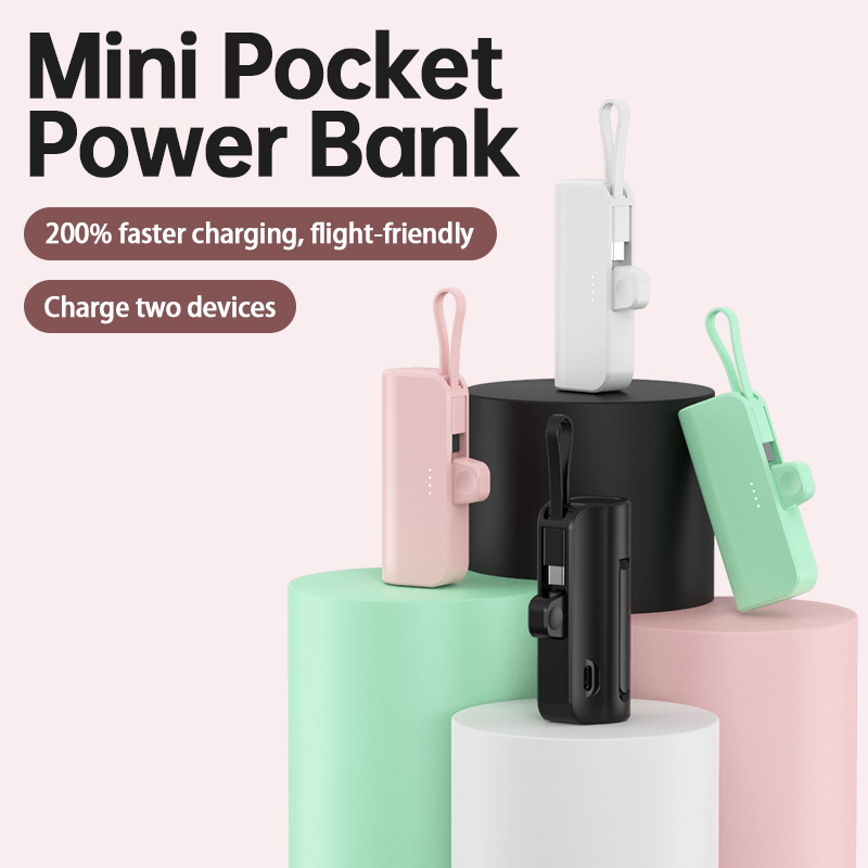 PB5388 Mini Capsule Portable Power Bank 5000mAh - Divvow