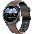 G08 Leather Medical-Grade ECG Smart Watch - Divvow