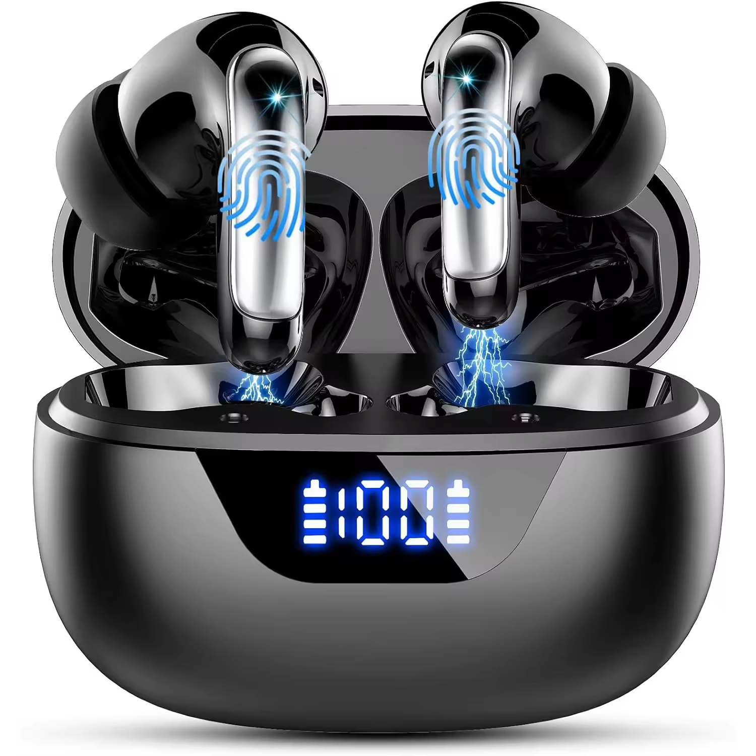 BEHE008A Dual-Max: ANC+ENC Noise Cancellation Wireless Earphone - Divvow