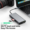 DK2110 11-in-1 Smart USB-C Dock with Ethernet - Divvow
