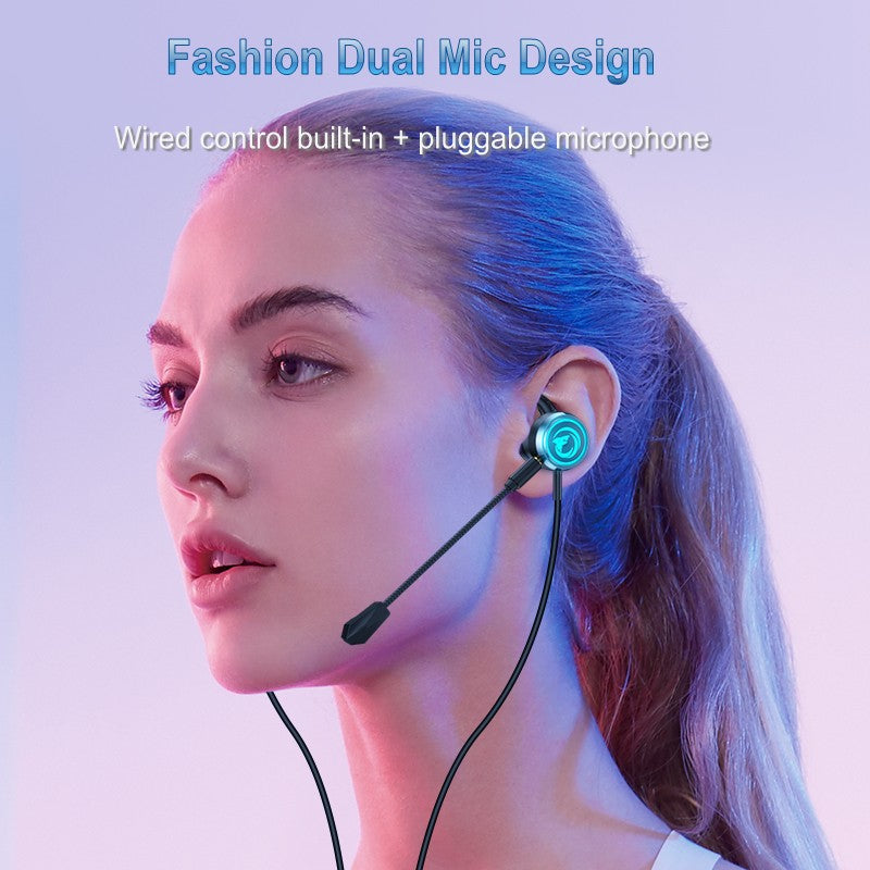 WEGM4 Gaming Earphones with RGB Light, Type-C - Divvow