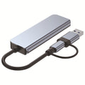 HU2013TU 4-in-2 Hub USB-C/USB3.0 to USB3.0+3*USB2.0 - Divvow
