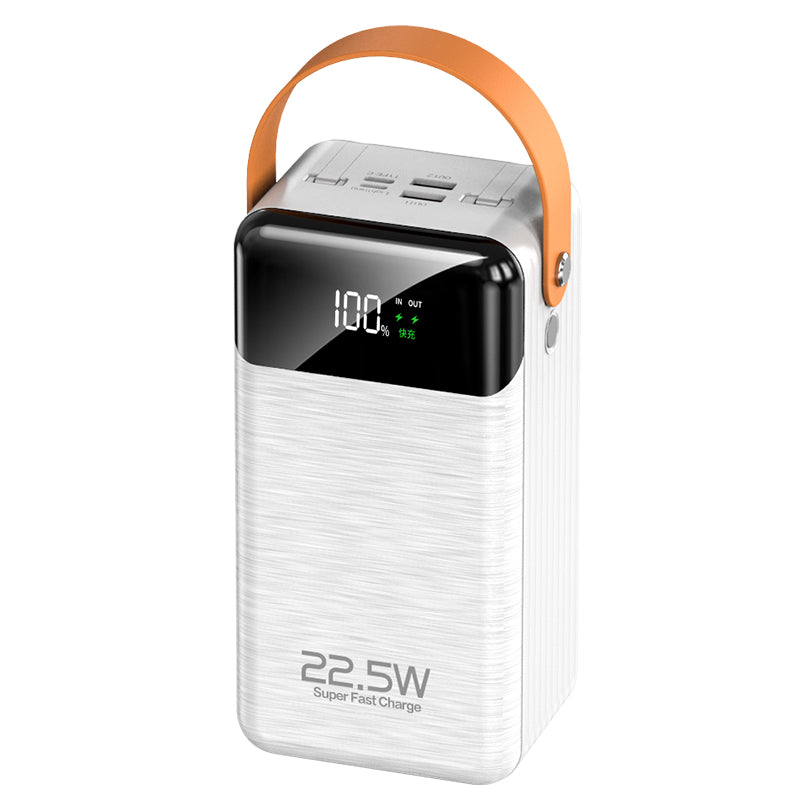PBISDX101S 60000mAh Dual Cables Power Bank with Camping Light - Divvow