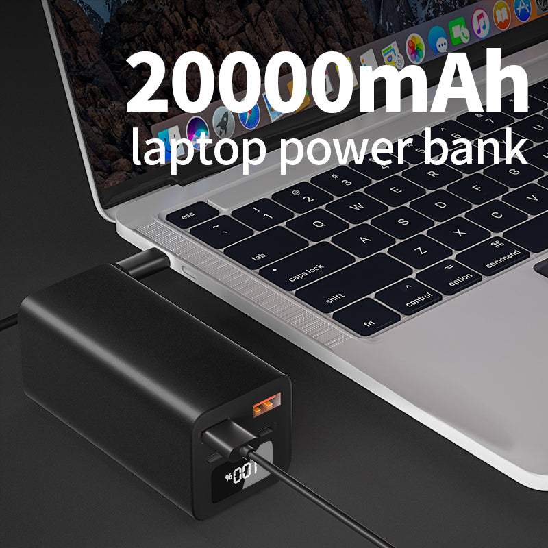 PBISLP01 65W Digital Display 20000mAh Laptop Power Bank - Divvow