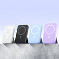 PBW011 Magnetic Stand Power Bank 22.5W 10000mAh with Built-in Cables - Divvow