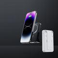 PBW011 Magnetic Stand Power Bank 22.5W 10000mAh with Built-in Cables - Divvow