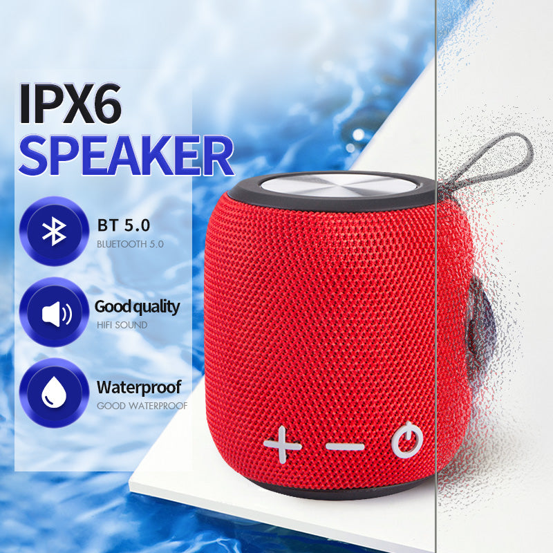 FM0190F  Fabric Subwoofer Bluetooth Speaker - Divvow
