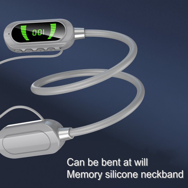 BEYG07 Neckband Bluetooth Earphones with Digital Display - Divvow