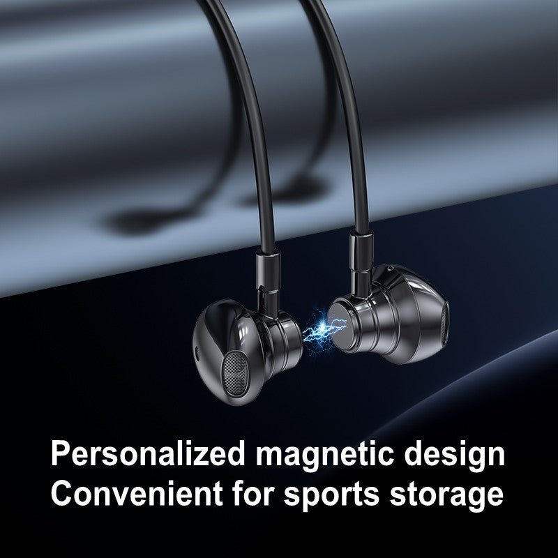 BEYG07 Neckband Bluetooth Earphones with Digital Display - Divvow