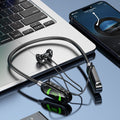 BEYG07 Neckband Bluetooth Earphones with Digital Display - Divvow